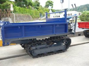 買い保障できる 四国製作所 運搬車 X400手動ダンプ クローラ 農業機械